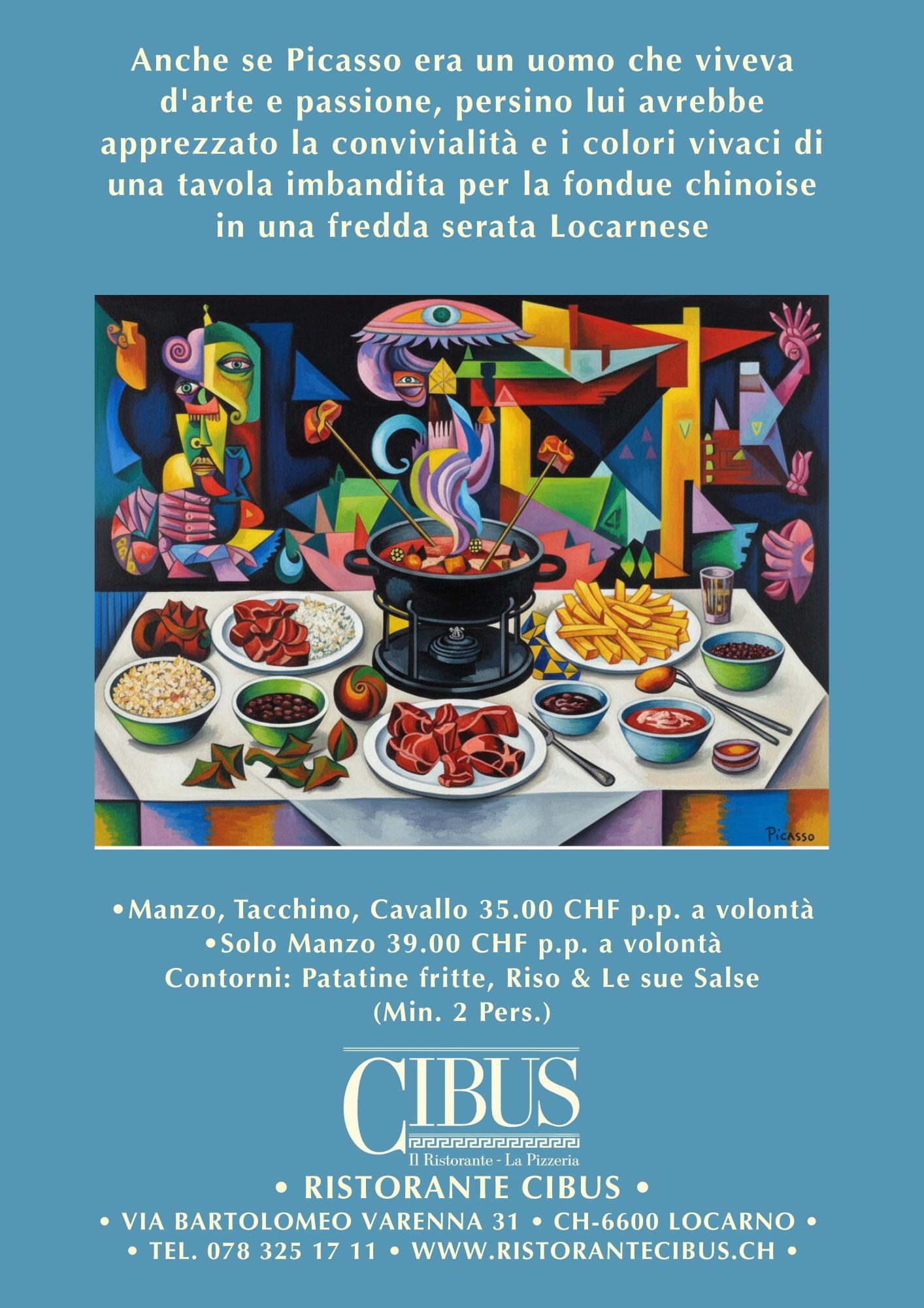 • Picasso • X Pub Fondue Chinoise